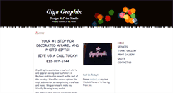 Desktop Screenshot of giga-graphix.com